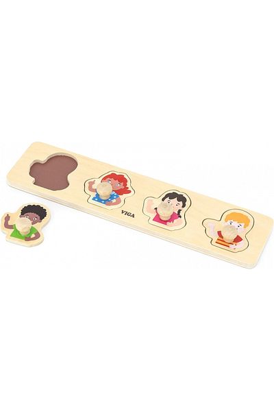 Viga Flat Puzzle - Skin Difference