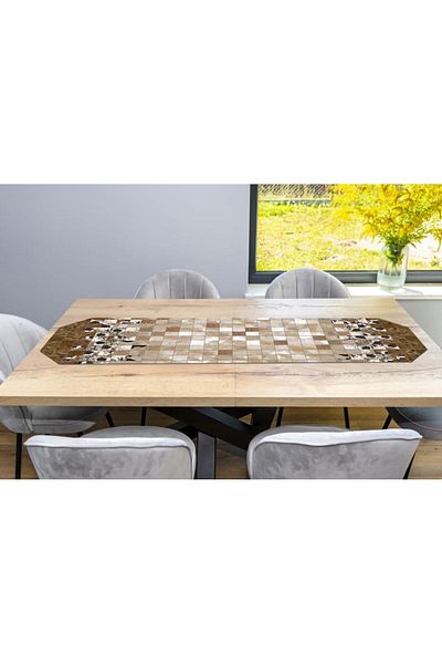 Egebella Multi-Purpose Decorative Digital Printed Non-Slip Base Runner Table Top Decorative Mat