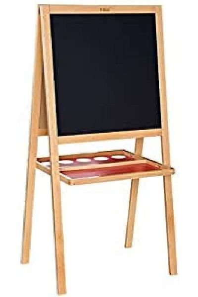 Viga Nct Two Sided Standing Blackboard Easel Magnetic Table Top