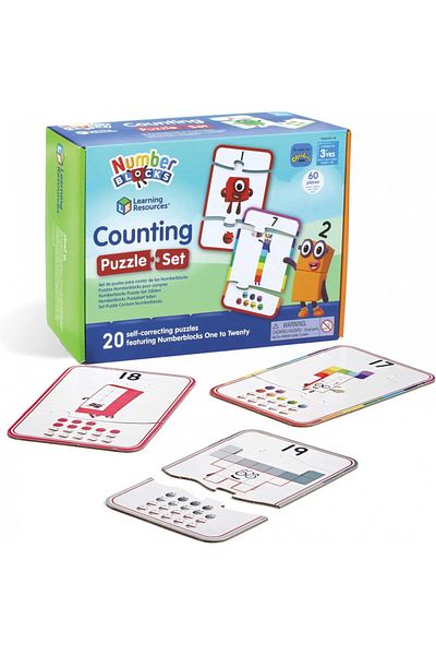 Learning Resources Numberblocks Counting Puzzle Set-HM95401-UK
