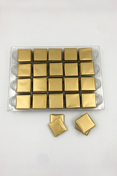 KAKAO AĞACI Altın Sargılı Sütlü Madlen 135 Adet Ikramlık Çikolata