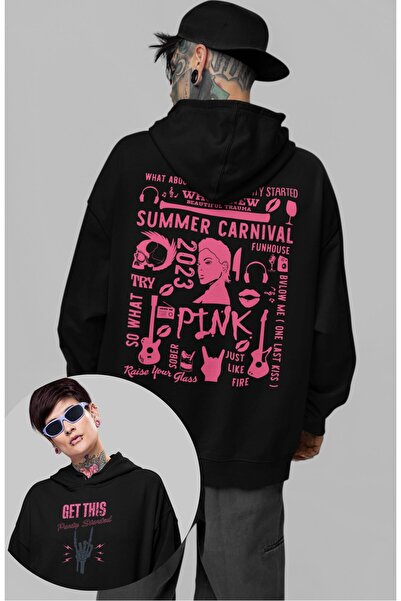 Fuddy Moda Unisex Pokreni ovaj deo - Majica Štampano Oversize kroj Sa kapulja...