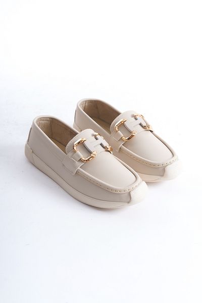 DELSOLERA Del'Solera Leather Laceless Buckle Orthopedic Sole Casual Loafer Shoes