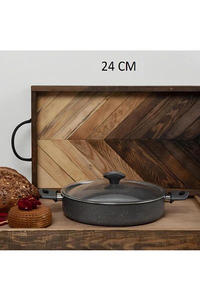 Mehtap Granite Karnıyarık Pot 24 Cm