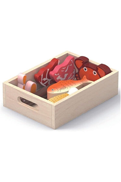 Viga Play Food - 3+ Yaş Çocuklar İçin Buzdolabı Yemek Seti