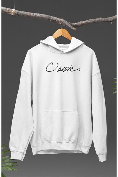 Fuddy Moda Fiat Classic 1980 Back Printed Unisex Oversize Hooded Sweatshirt