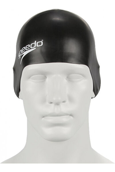 SPEEDO Plain Moulded Silicone Junior Kids Swim Hat