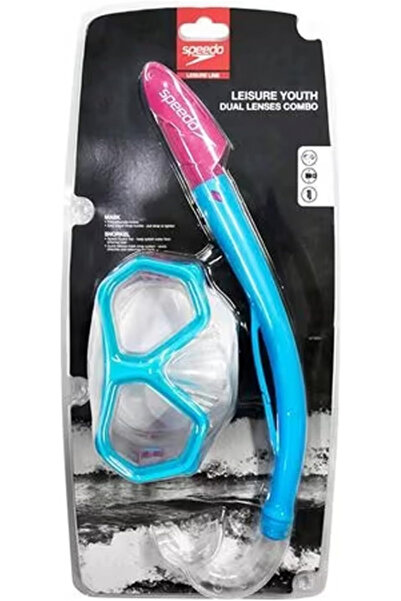 SPEEDO Boy'S Speedo Leisure Junior Dual Lenses Combo Swimming Goggles