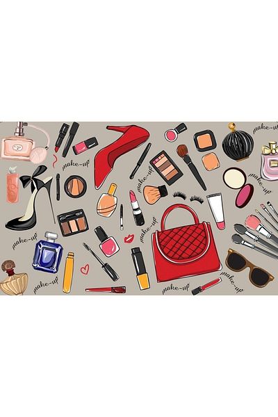 Egebella Nd Designed Motto Collection - Digital Printed, Non-Slip Mat, Motto-37