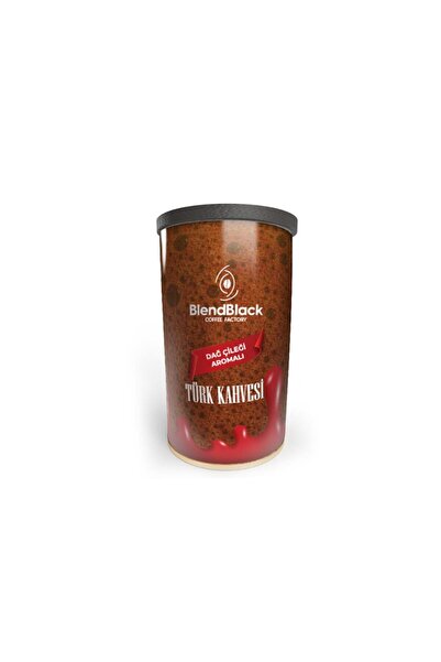 Blendblack Türk Kahvesi Dağ Çileği Aromalı 250gr Teneke Kutu
