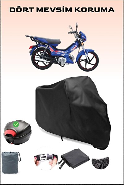 Breen أسود Kuba Runner 50 حقيبة خلفية متوافقة مع القماش المشمع للدراجات النار...