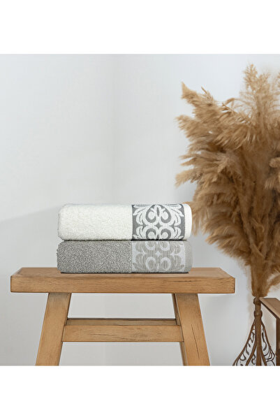 Ellaline Римський 2-комплектний набір рушників Beyza & Sütlü з 100% сертифікованої бавовни, розмір 60x100 см