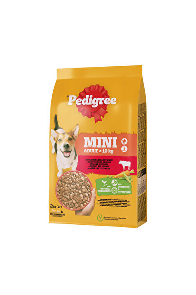 Pedigree Küçük Cins Biftek Ve Sebzeli Köpek Maması 2000 gr