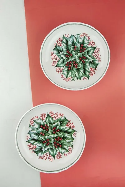 Bursa Porselen Dekor Winterberry Porcelain 2 Plates
