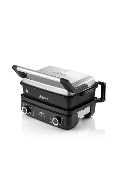 Arzum Maxi Grill Elektrogrill Multigrill Toaster Sandwichmaker Und Pizzaofen & Lahmacun Makinesi