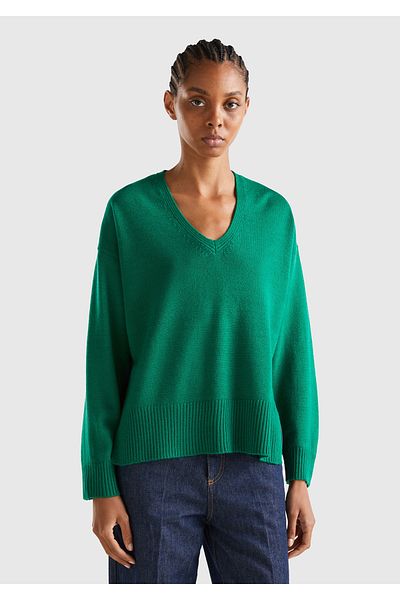 United colors of benetton women's sweaters cheap