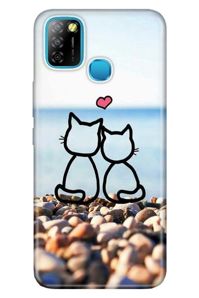 Cekuonline Infinix Smart 5 Case Silicone Tioserisi Patterned Illustrated - Ca...