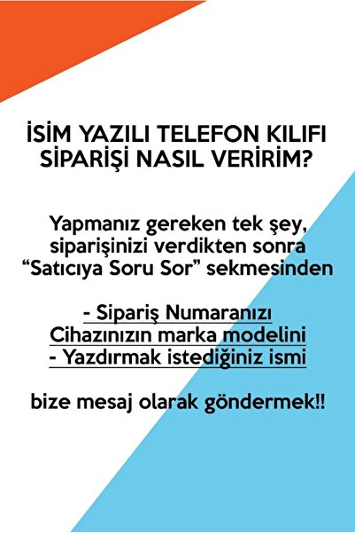 Cekuonline Infinix Smart 5 8 9 10 S5 Pro Note 11 12 30 40 50 Vip Kılıf Isimli Yazılı Kişiye Özel Stock74