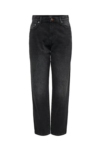 ONLY Pantaloni negri pentru femei cu tăietură de morcov - Onltokyo Hw Ana882 - 15336092 Washedbla