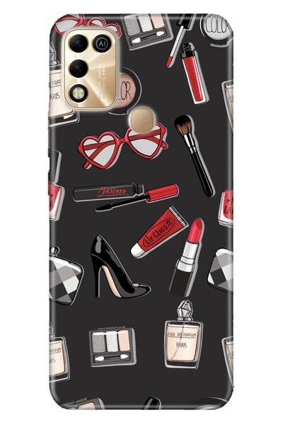 Cekuonline Infinix Hot 11 Play Case Silicone Moderna Illustrated Patterned St...