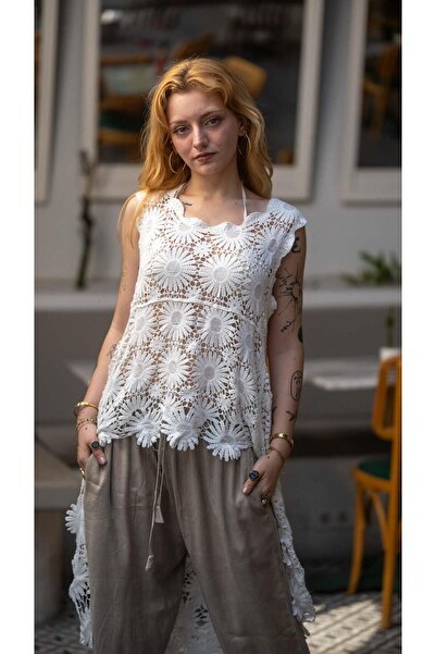 Miss Boheme Vintage Nakışlı Bohem Pantolon