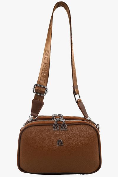SOSELA 67-7158 Herbert Women's Tan Crossbody Bag