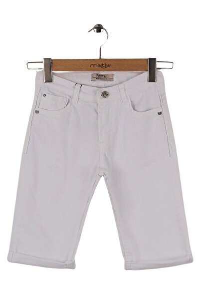 Mutlu Kids Men's Gabardine Capri - Happy Pocket Detailed