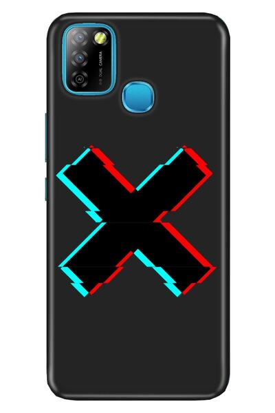 Cekuonline جراب Infinix Smart 5 من السيليكون Tioserisi منقوش بالصورة - خلل