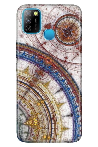 Cekuonline Infinix Smart 5 Case Silicone Tioserisi Patterned Illustrated - Ti...