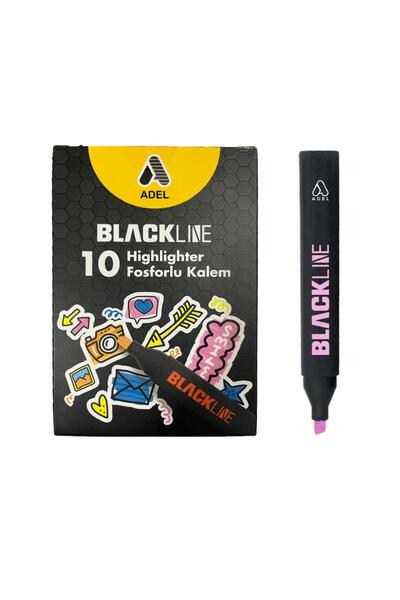 Adel Bl Fosforlu Kalem P.Pembe 10'Lu 2201000134000