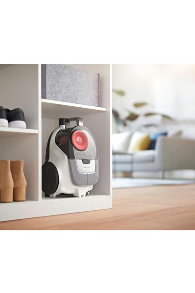 Philips 2000 Seri Torbasız Elektrik Süpürgesi,Güçlü Motor, Yüksek Emiş Gücü,PowerCyclone 4 Teknoloji