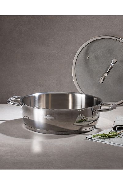 Madame Coco Nova Short Pot - Steel - 26 cm