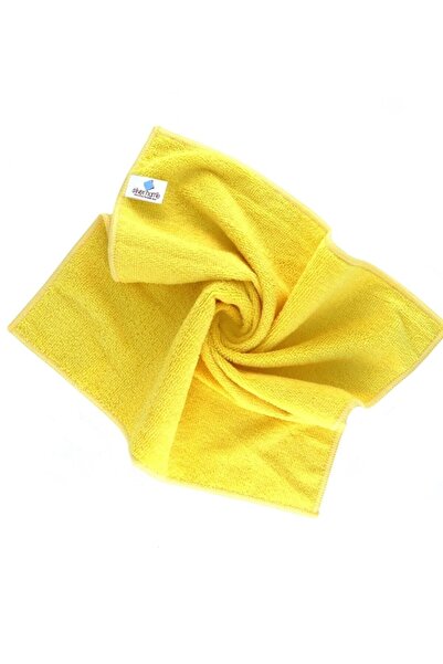 SİLVER HOME Toptan 10lu Mikrofiber Bez 265 Kalite Otel Restoran Cafe İşyeri Temizlik Bezi 40x40 cm Büyük Ebat