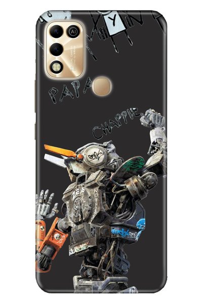 Cekuonline Infinix Hot 11 Play Case Silicone Moderna Illustrated Patterned Ch...