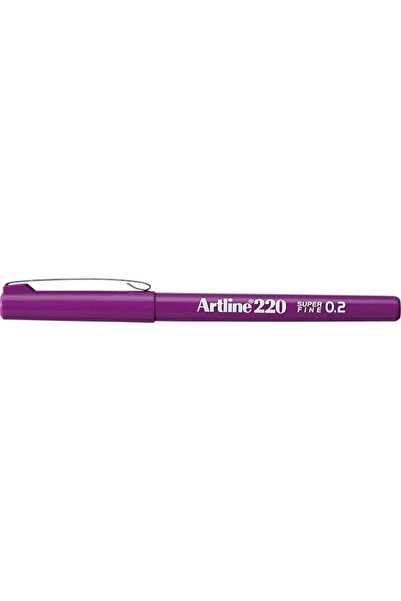 artline ARTLINE 220N - قلم كتابة أرجواني فائق النعومة مقاس 0.2 مم (4 قطع)