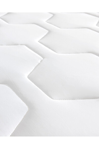 Madame Coco Antony Cool King Size Fitted Yatak Alezi - Beyaz - 180x200 cm
