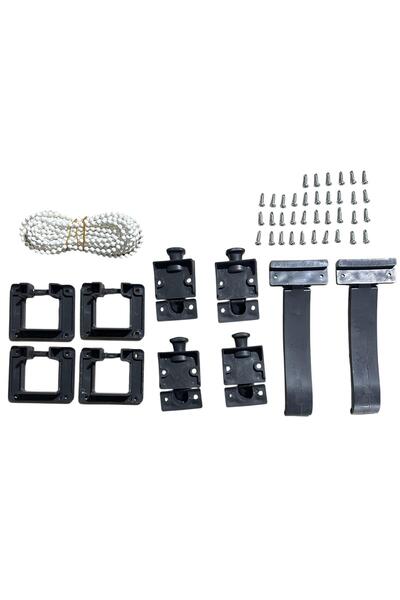 EMİRDAĞ ALÜMİNYUM CAM BALKON Cam Balkon Yedek Parça Kilit Seti (1 TAKIM).