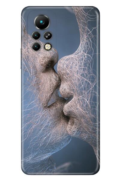 Cekuonline Infinix Note 11 Pro Case Silicone Moderna Patterned Digital Love