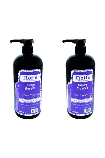 noffe Keratin Yoğun Bakım Şampuanı 1000ml X2 Adet