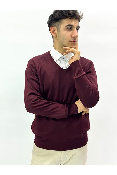 Beğen V-Neck Sleeve Sweater