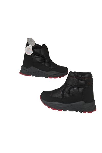 ŞİRİNGENÇ ŞirinGenç Orthopedic Velcro Parachute Μαύρες Unisex Παιδικές Μπότες