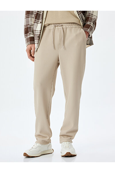 Koton Beli Bağcıklı Cep Detaylı Jogger Fitilli Pantolon