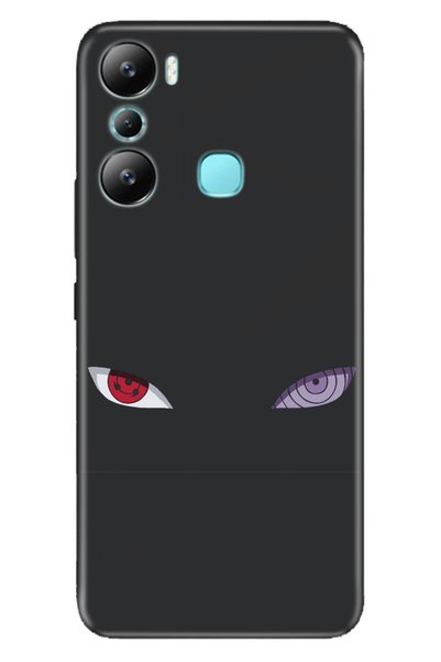 Cekuonline جراب Infinix Hot 20i من السيليكون بنمط صورة للأشعة فوق البنفسجية