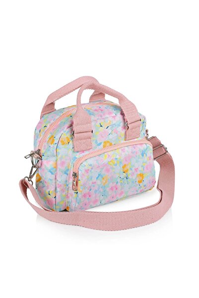 DysCase Kore Tarzı Crossbody, Desenli Kadın Omuz Çantası