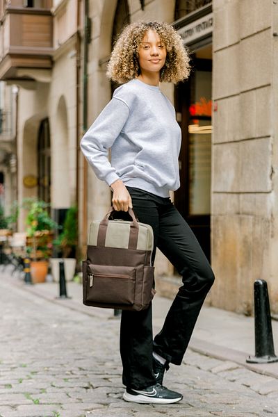 Fudela Viona Brown Backpack