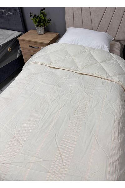 Clasy Cotton Quilt - Ranforce Single Arakis V5 Cream