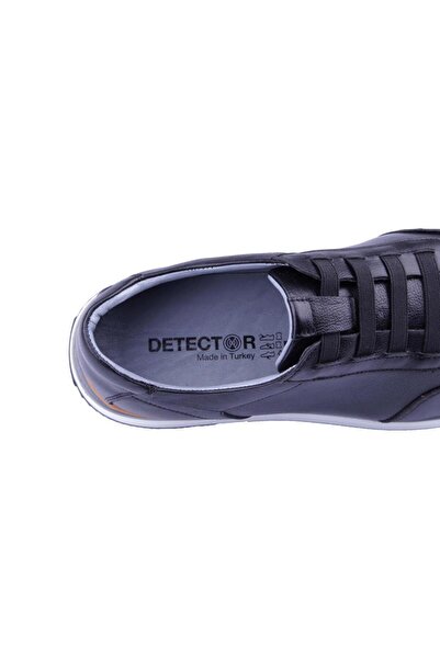 DETECTOR Genuine Leather Orthopedic Ultra Comfortable Flexible Rubber Laced Men's Casual Stylish Shoes