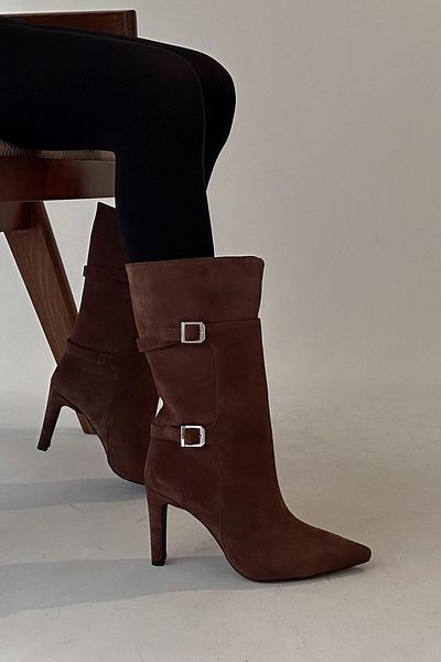 nope21shoess Αλλαγή καφέ γνήσιες δερμάτινες μπότες