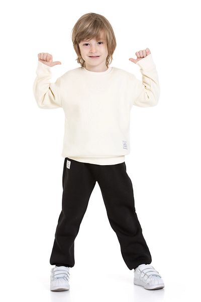 My Hanne Basic Emblem Baby Boy Suit 74112