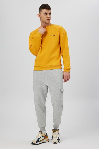 BABOKAH Bisiklet Yaka Oversize Fit Sweatshirt